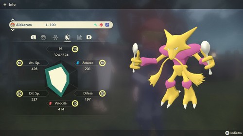 Alakazam alfa shiny 6iv - alfa, fully