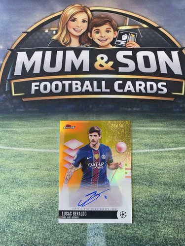 Autografo topps finest - topps,