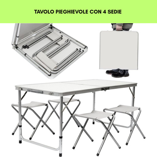 Tavolo pieghevole giardino - tavolo,