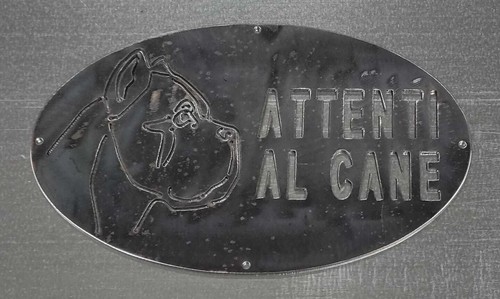 Targa targhetta cartello - targa,