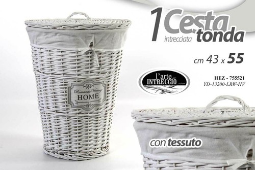 Cesta porta biancheria - cesta, in