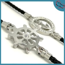 bracciale uomo con ancora