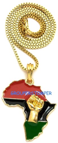Collana pendente power fist - pendente,