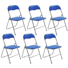1 o 6 Sedie pieghevoli con
