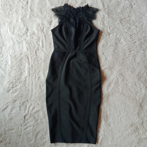 Abito lipsy nero - abito, pizzo