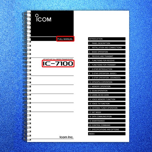 Icom 7100 vhf uhf - hf,