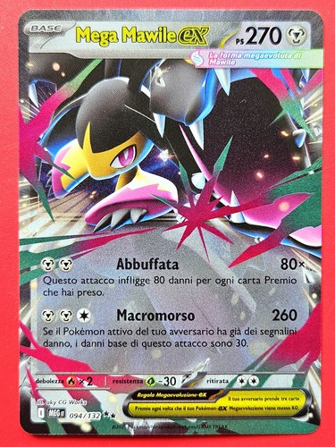 Carta pokemon mega - mega, mawile