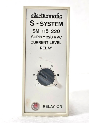 Electromatic system 115 - sm,