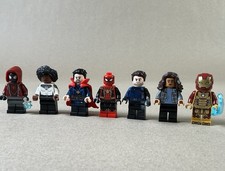 Lotto 7 minifigure LEGO Marvel