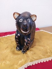scultura in legno "Orso"