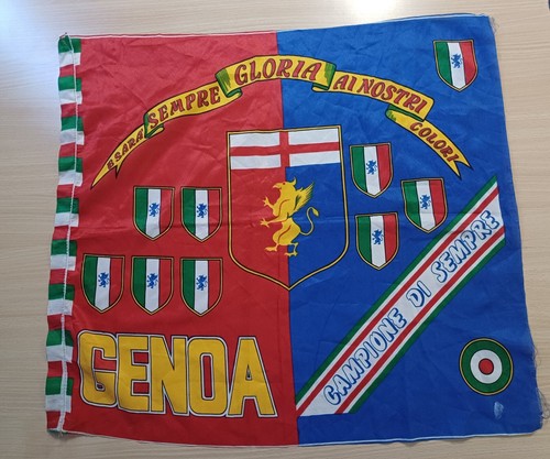 Bandiera calcio genoa - bandiera,