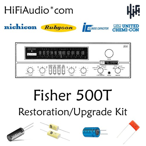 Fisher 500t restauro - fisher,
