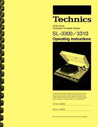 Technics 3300 3310 - technics,