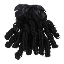  Parrucca Riccia Chignon Finto