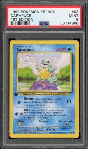 1999 pokemon french - 1999, 1st