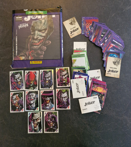 Album figurine panini joker - figurine,