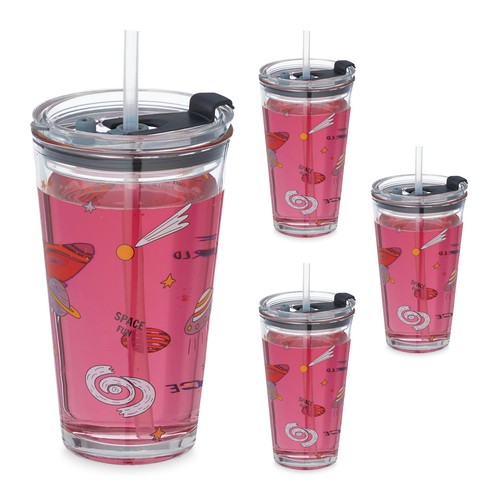 Set tazze vetro bambini - set,