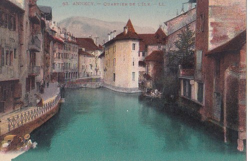 Unposted vintage postcard - vintage,