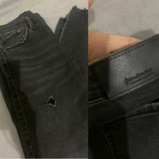 Stradivarius Black Jeans Denim