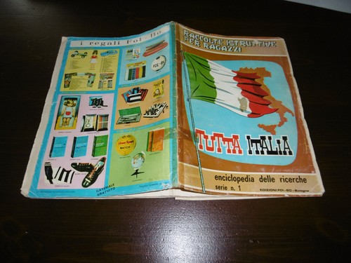 Album figurine tutta italia - album, di