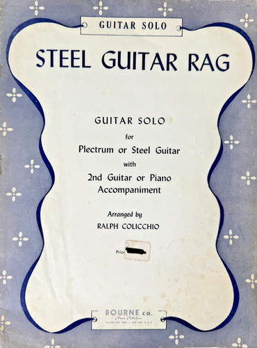 Steel guitar rag solo plettro - steel,