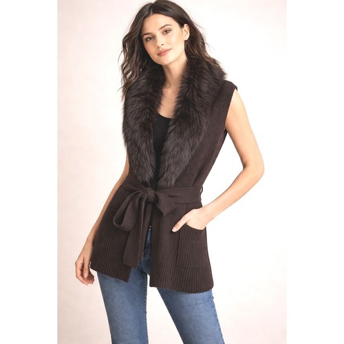Gilet kobi halperin marrone - kobi,