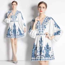 Vestito Abito Donna Corto Raso