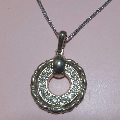Collana con strass - , a