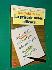 La Prise de notes efficace
