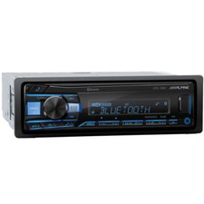 Alpine UTE-73BT, Stereo audio multimediale digitale per auto singolo DIN Bluetooth, USB MP3