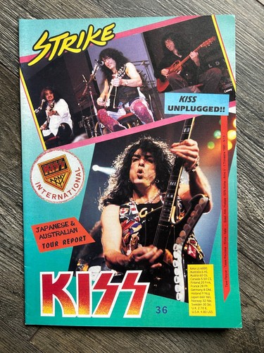 Kiss fanzine magazine - kiss,
