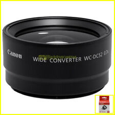 Canon WC-DC52 wide converter 0,7x 52mm. Aggiuntivo grandangolare per innesti M52