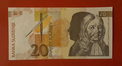 Banconota tolarjev 1992 - banconota,