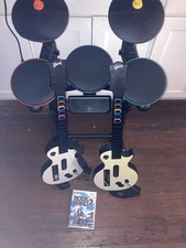 (2)Wii Guitar Hero Guitars