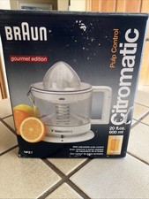 BRAUN CITROMATIC MPZ7 SPREMIAGRUMI 20 OZ GOURMET ED CONTROLLO POLPA NUOVO IN SCATOLA