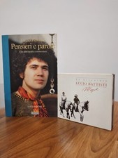 LUCIO BATTISTI PENSIERI E PAROLE LIBRO + COFANETTO IN 3 CD AUDIO