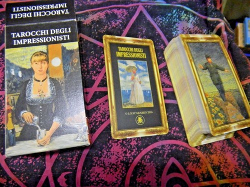 Tarocchi degli impressionisti - tarocchi,