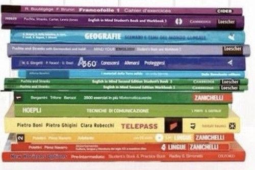 Libri scolastici scuole - libri,