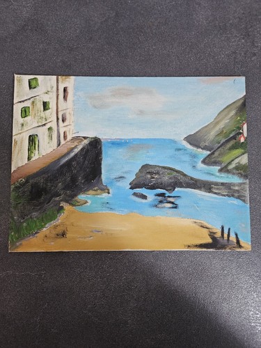 Quadro dipinto olio tavola - quadro,