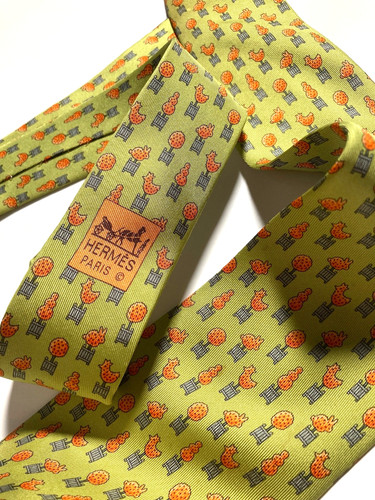 Cravatta hermes vintage - vintage, fiori