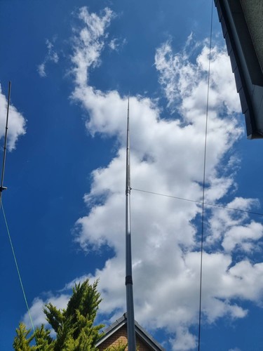 Antenna filo semiverticale - a,