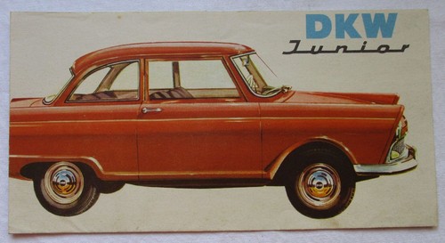 Brochure pubblicitaria dkw - brochure,