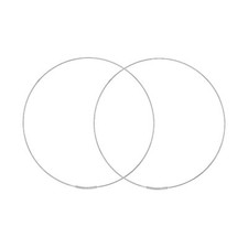 Orecchini A Cerchio In Filo