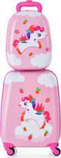 2 in 1 Set Di Valigie Unicorno