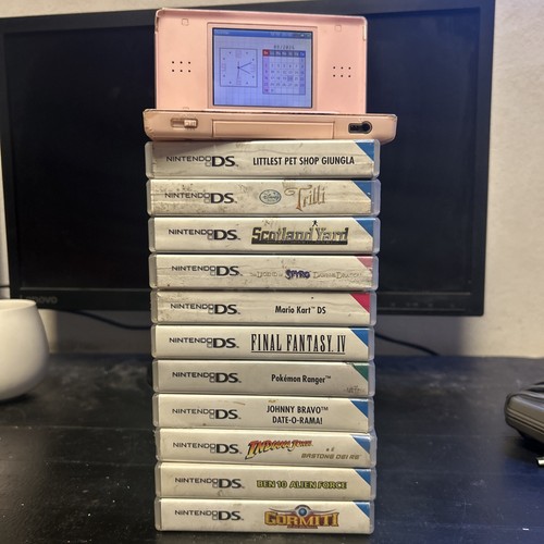 Nintendo lite rosa - nintendo,