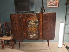 Credenza in radica anni 50 con