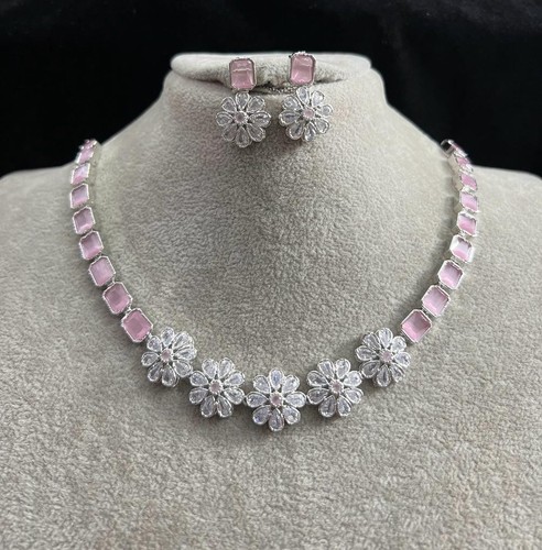 Set collana zirconi gioielli