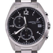 con carta HAMILTON Khaki pilot H765120 Cronografo Data Quarzo Uomo R#143768