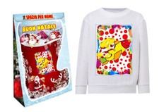 felpa pIMPANELLA and friends senza cappuccio Malatigeniali 1356