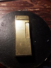ACCENDINO DUNHILL  METALLO DORATO MADE IN SWITZERLAND VINTAGE DA REVISIONARE